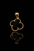 Real Gold Flower Pendant – Elegant Fine Jewelry
