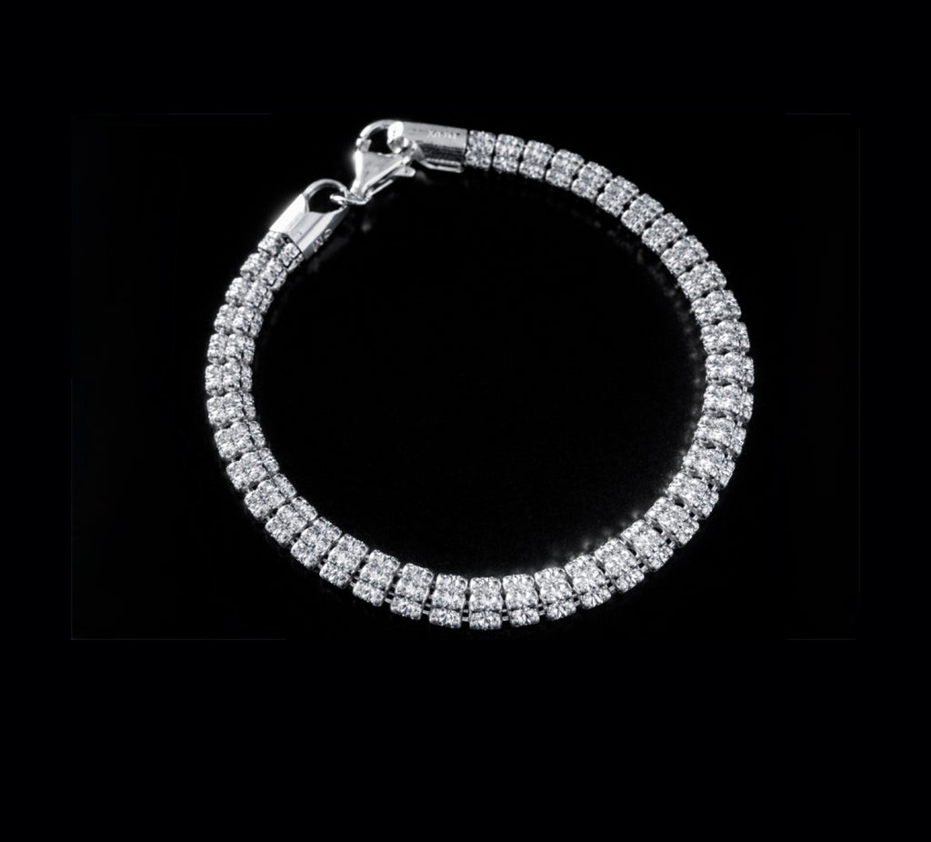 Iced Rope Bracelet – Diamond Look