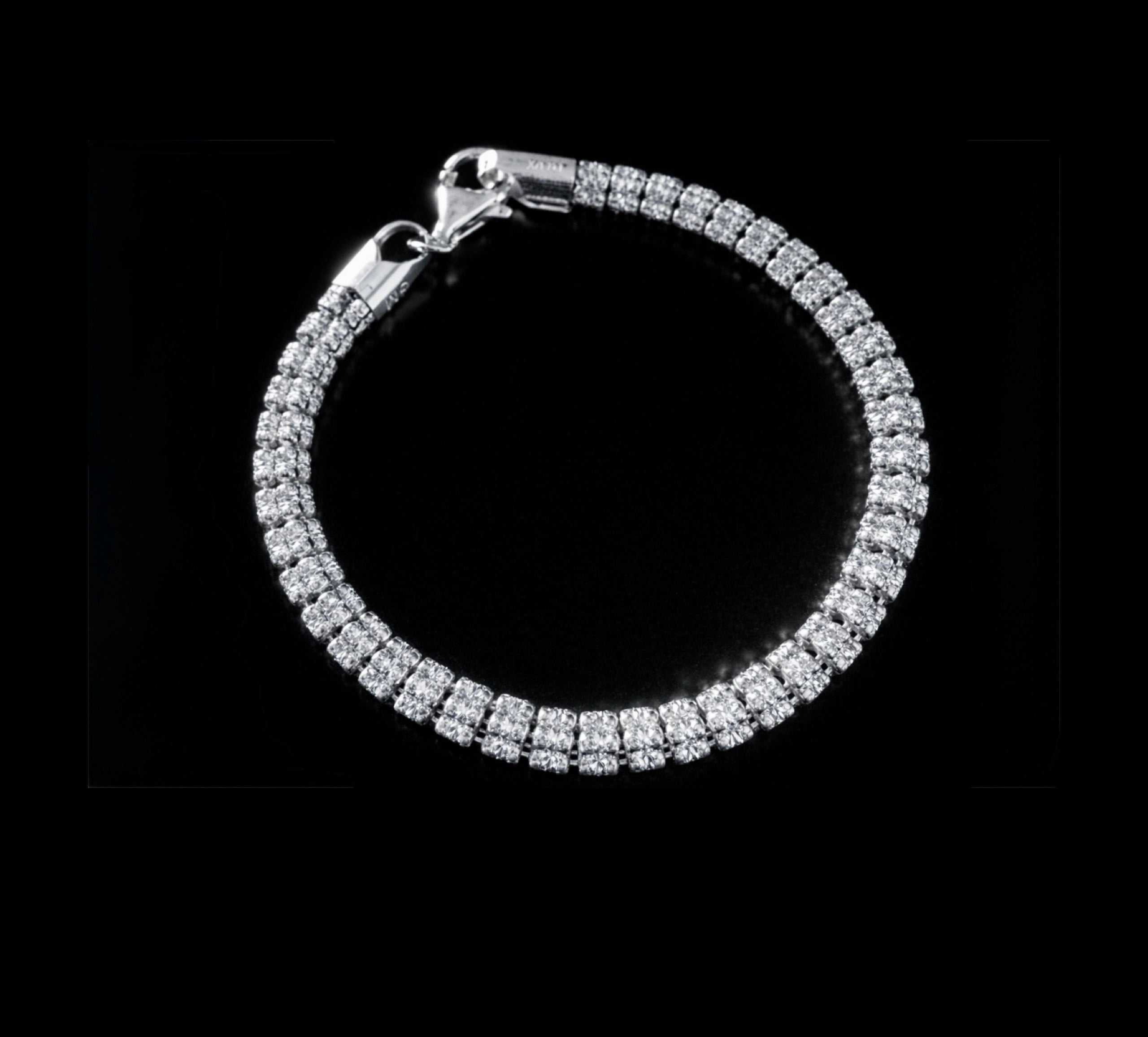 Iced Rope Bracelet – Diamond Look