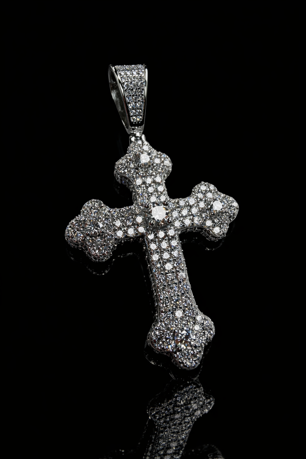Eternal Radiance Moissanite Cross