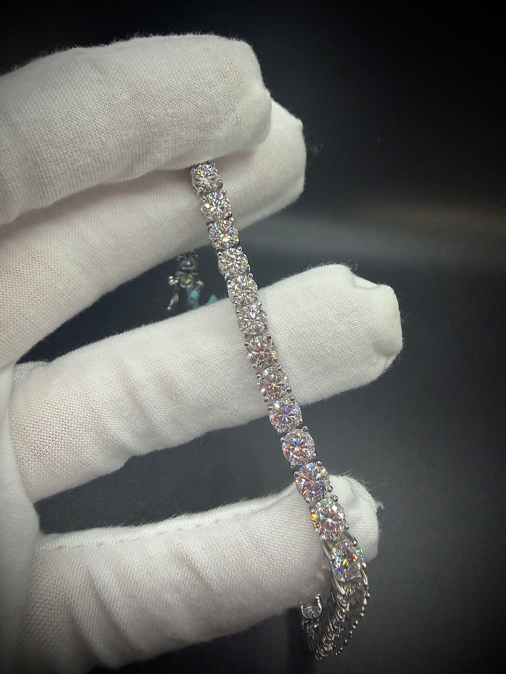 Radiant Ice Tennis Bracelet