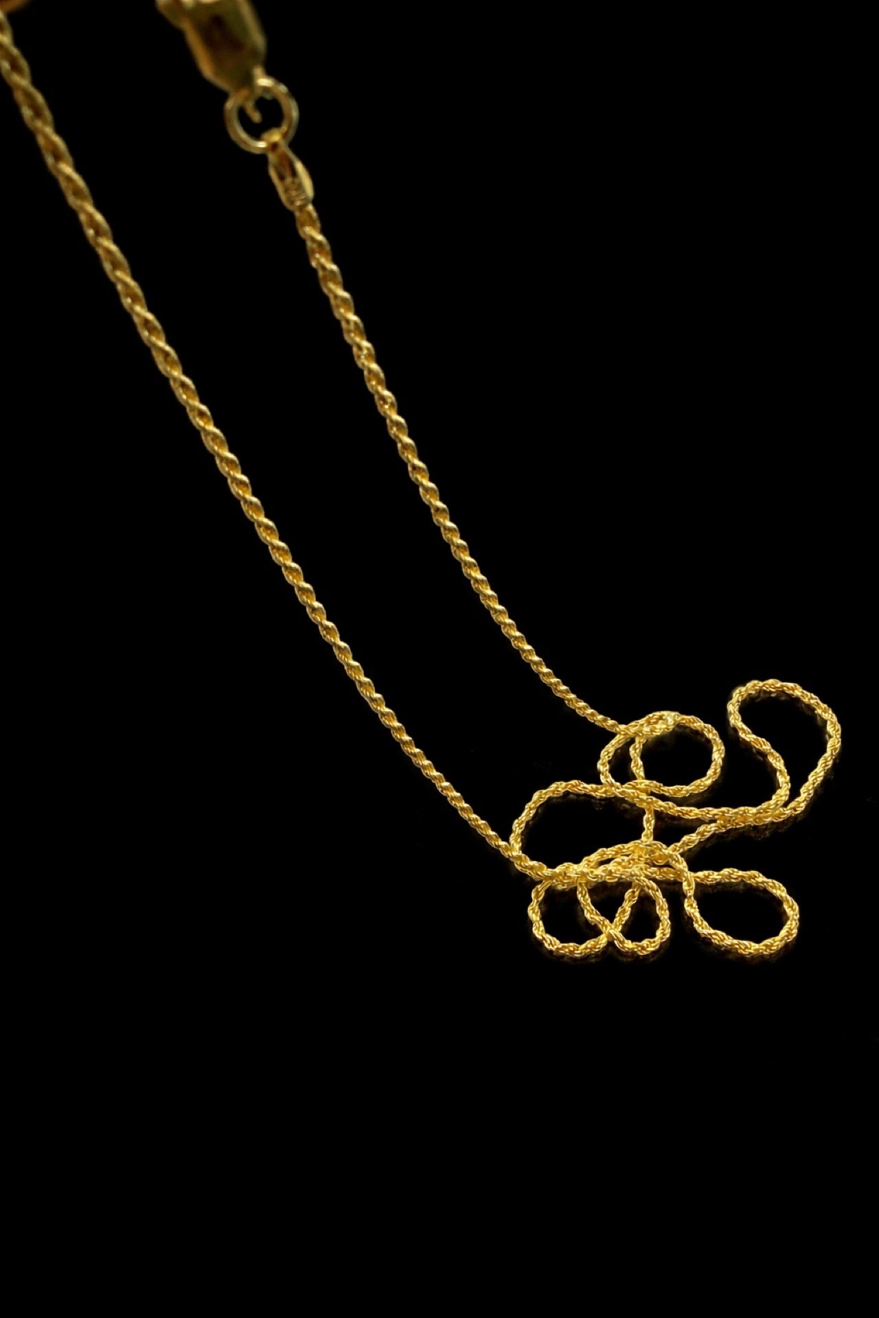 Elite Rope Chain – Gold Minimal Edition